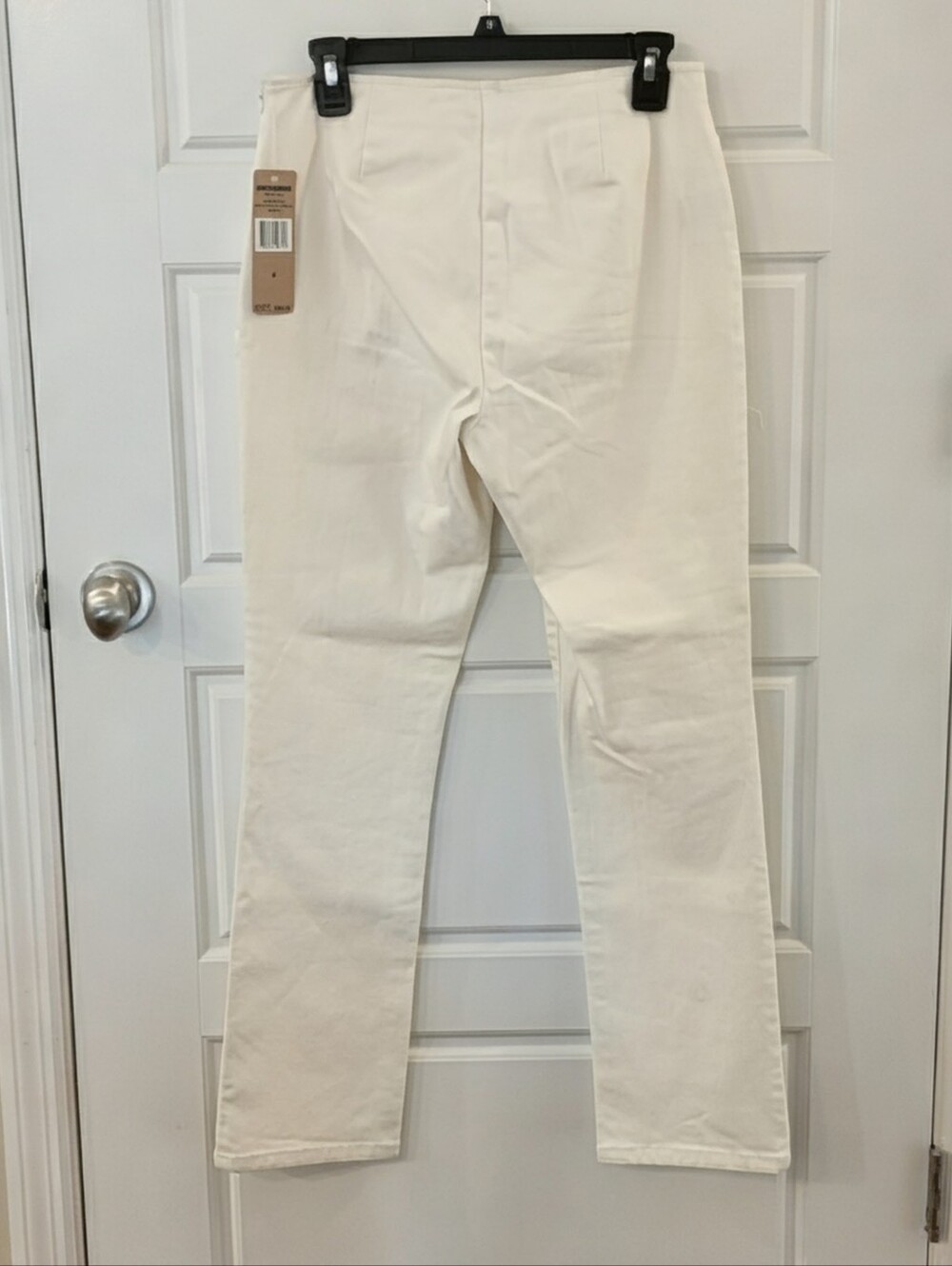 Lauren Jeans Co. Ralph Lauren Off White Straight Leg Pants Size 4 NWT - Picture 9 of 12